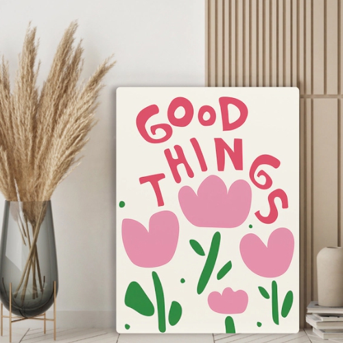 오홀리브 굿띵스 기본다리 접이식 액자테이블 (72x48cm)