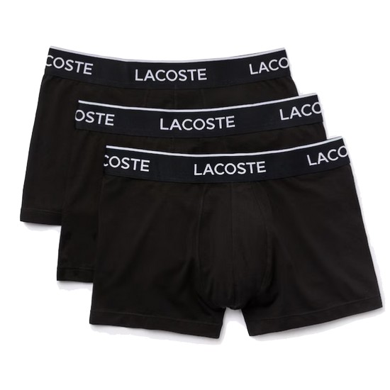 동일드방레 라코스테 캐쥬얼 블랙 복서 브리프 3종 5H3389-53G 031 (3매)