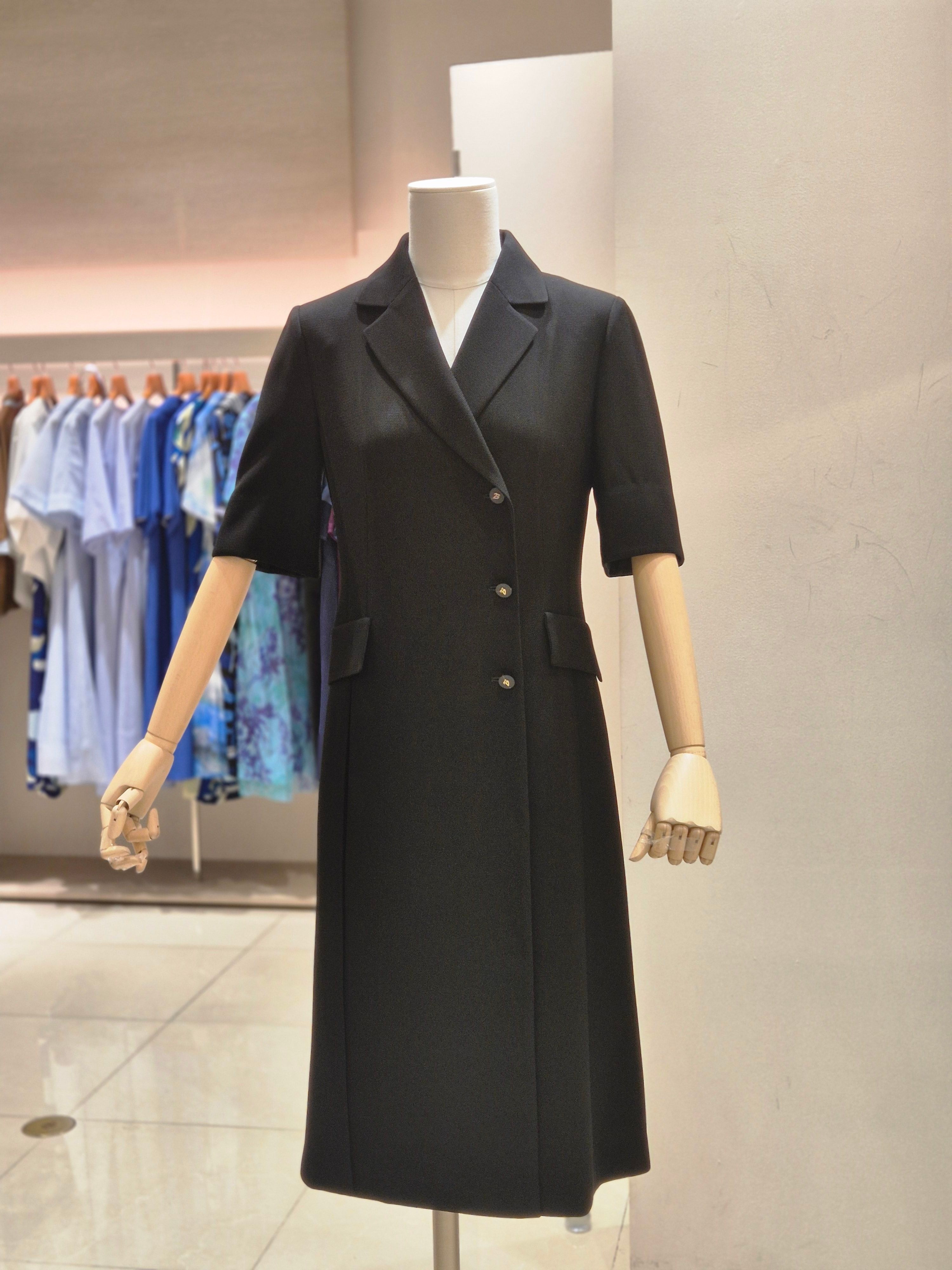수량한정 BS5B0OP281 플리츠 배색 테일러드 원피스 2749479