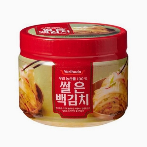 썰은 백김치 500g