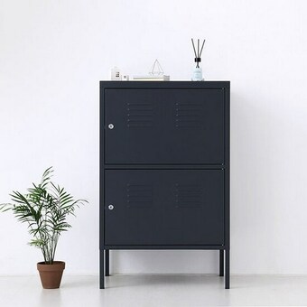 마켓비 MKB <b>캐비넷</b> 세로 2칸 수납장 600950