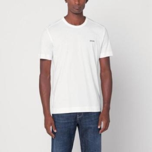 에르메네질도 제냐 White T shirt with logo B760E7360A5/XL_ -N00_202-46 White