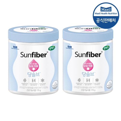 매일유업 셀렉스 썬화이버 당솔브 혈당케어 175g (2개)_이미지