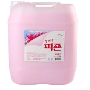 피죤 핑크로즈 20L (5개)