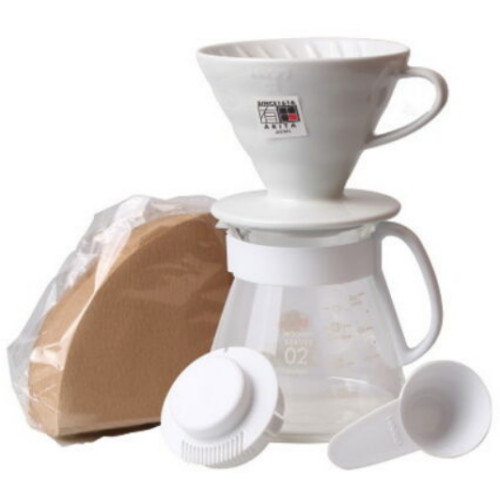 하리오 V60 드립세트 화이트 해외구매_이미지