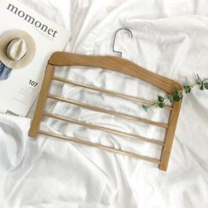 브이앤비리빙 4단 우드 멀티 옷걸이 3P