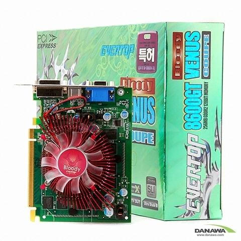 EVERTOP ������ 8600GT ��ʽ����� DDR2 256MB ������