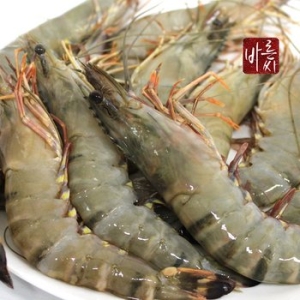 바른씨 블랙타이거 새우 10마리 500g [1개]