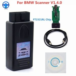 BMW 스캐너 1.4.0 코드 리더 1.4 OLD OBD2 잠금 해제 버전 진단 도구 품질