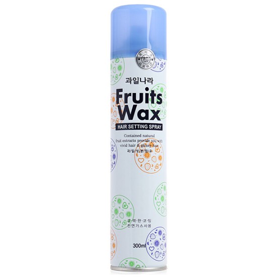 웰코스 과일나라 후르츠 왁스 헤어 세팅 스프레이 300ml