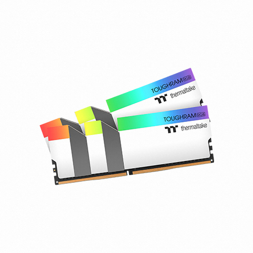 써멀테이크 DDR4-3200 CL16 TOUGHRAM RGB 화이트 패키지 (16GB(8Gx2))_이미지
