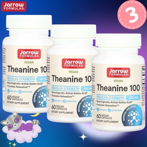 자로우포뮬러스 테아닌 100mg 60캡슐 (3개)