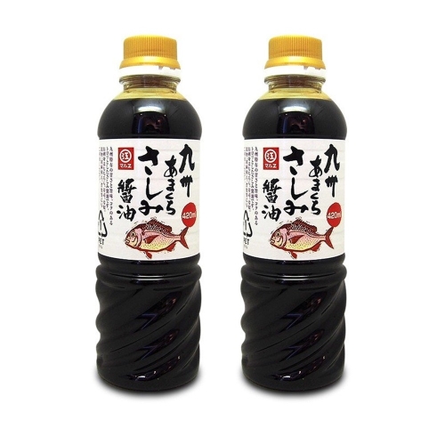 마루에 큐슈아마구치사시미쇼유단맛생선회간장420mlx2