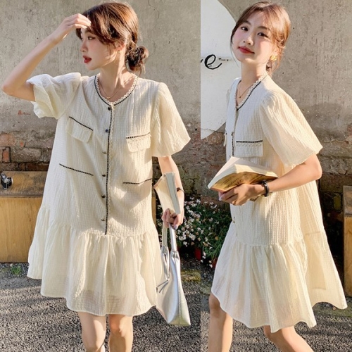 패션라인 BL9295_홀씨원피스/프릴/쉬폰/롱원피스_이미지