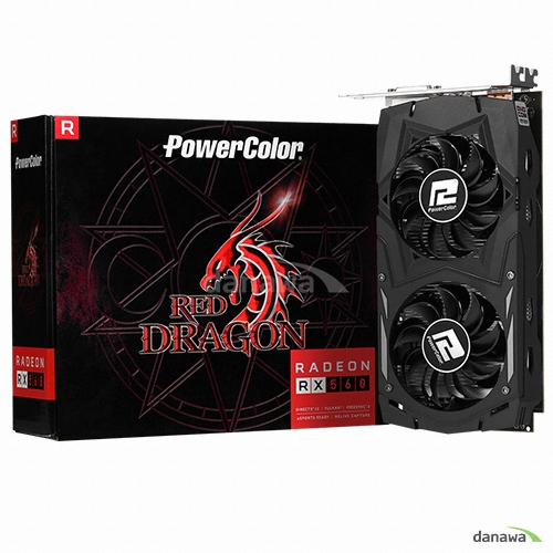 PowerColor 라데온 RX 560 레드드래곤 14CU D5 4GB 디앤디컴_이미지