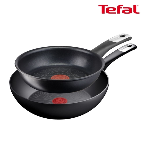 테팔 IH 퍼펙트 터치 프라이팬 2종 (팬28+웍28)_이미지