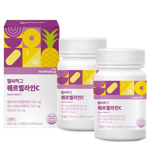  헬씨허그 퀘르멜라인C 900mg 30정 [2개]