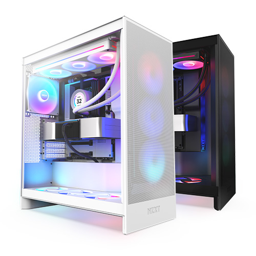NZXT H7 Flow RGB V2 브라보텍 (매트 화이트)