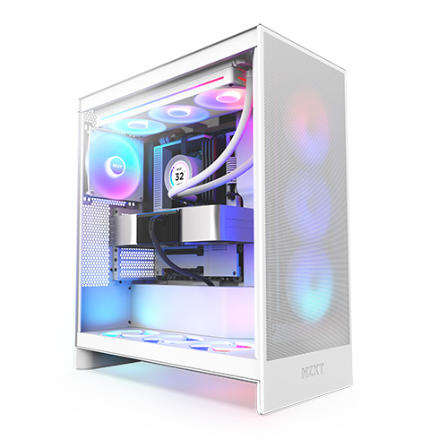 NZXT H7 Flow RGB V2 브라보텍 (매트 화이트)_이미지