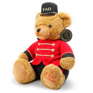  FAO 슈와츠 시그니처 베어 병정 인형 [25cm]