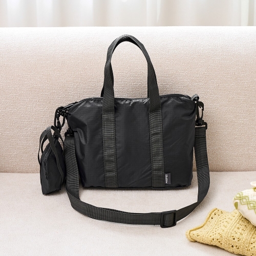 모던하우스 PESPES. 원데이트립백_폴더블 크로스백 차콜 RFID 차단 _TR0125009_이미지