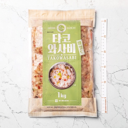 고래미 타코와사비 마일드 1kg (1개)
