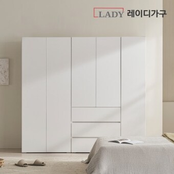 레이디가구 빈트 수납 시스템 터치 옷장 G세트 <b>2000</b>