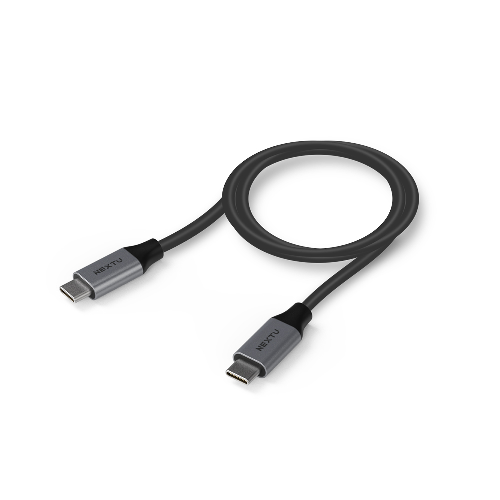 이지넷유비쿼터스 NEXTU USB 3.1 10Gbps PD C to C타입 100W 케이블 (1m)_이미지