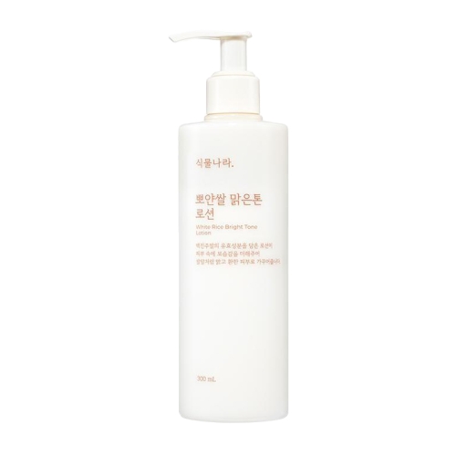 식물나라 뽀얀쌀 맑은톤 로션 300ml (1개)_이미지