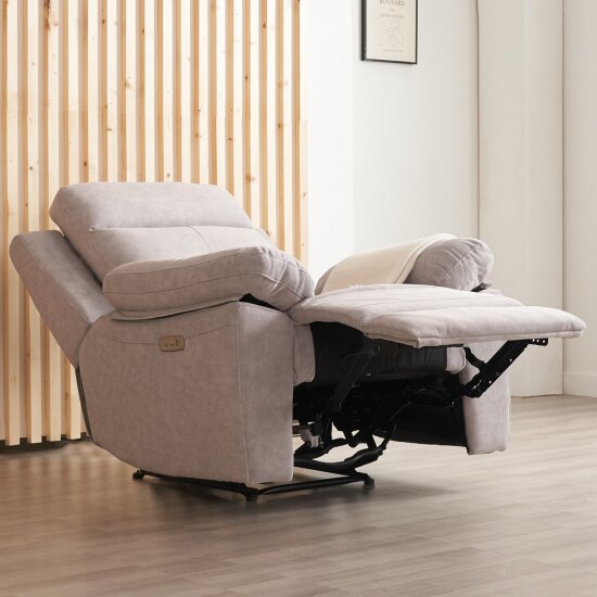 에보니아 헤븐 아쿠아스웨이드텍스 패브릭 리클라이너 1인용_이미지