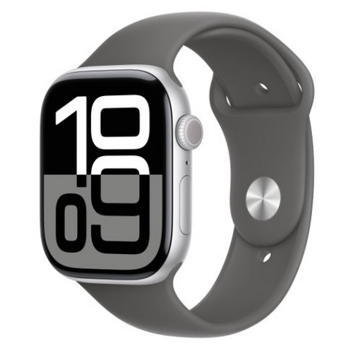 APPLE 워치 시리즈10 42mm Cellular 실버 알루미늄 (스포츠밴드)_이미지