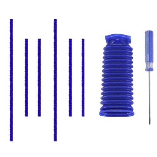 다이슨 V6, V7, V8, V10, V11 호환 헤드 교체용 브러쉬 + 주름관 세트