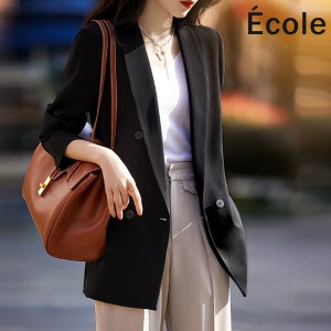 에꼴드파리 드라마 베이직 자켓_F28WJB005Z_이미지