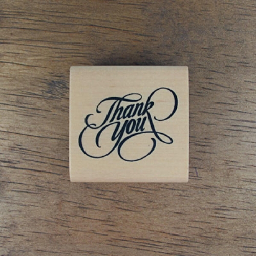 스탬프하우스  메세지-Thank you (4x4)
