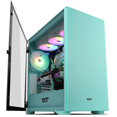 darkFlash DLX22 RGB 강화유리 (네오민트)_이미지
