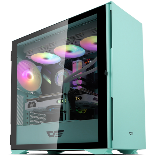 darkFlash DLX22 RGB 강화유리 (네오민트)_이미지