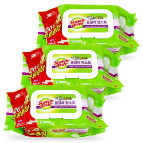 더블액션 플러스 물걸레 청소포 표준형 24매