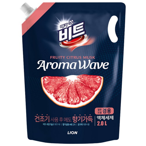 라이온코리아 비트 아로마웨이브 시트러스 2L