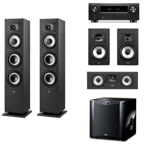 데논 AVC-X3800H + 폴크오디오 XT60 + XT20 + XT30 5.1채널 (NS-SW300)_이미지