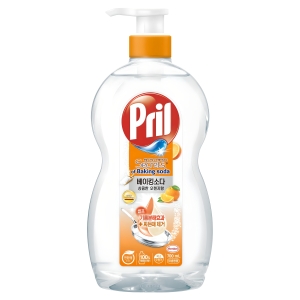 프릴 베이킹소다 주방세제 상큼한 오렌지향 700ml (5개)_이미지