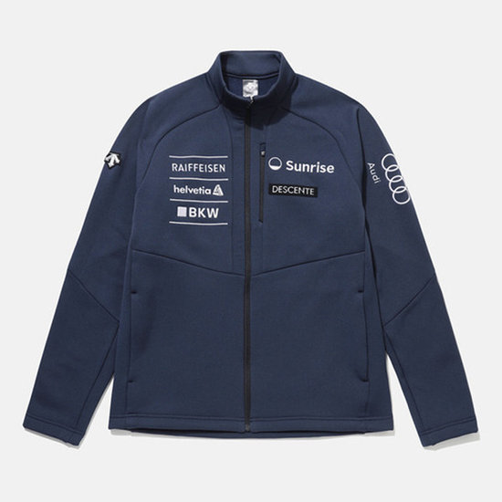 데상트 기모 스트레치 트레이닝 자켓 SP423SFTO1_이미지