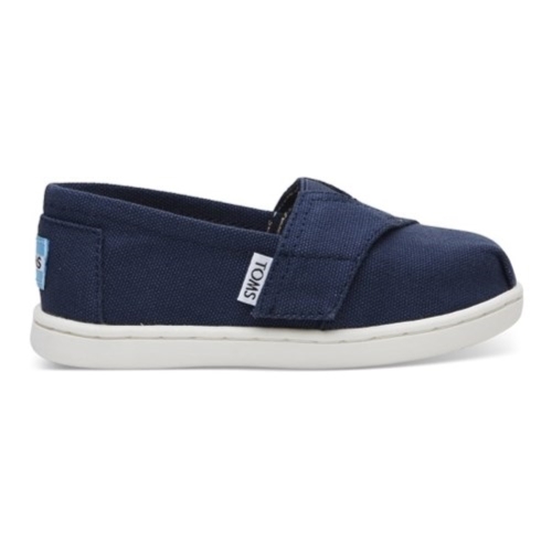 TOMS 네이비 캔버스 클래식 아동용 TMS171TAP11_이미지