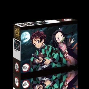 캐릭터 직소퍼즐 150P 귀멸의 칼날 탄지로 네즈코