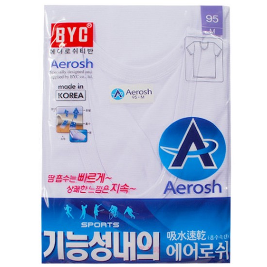 BYC 에어로쉬 반팔런닝 BYA1113 (5매)_이미지