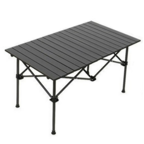 모아캠프 알루미늄 접이식 캠핑 테이블 대형 블랙_이미지