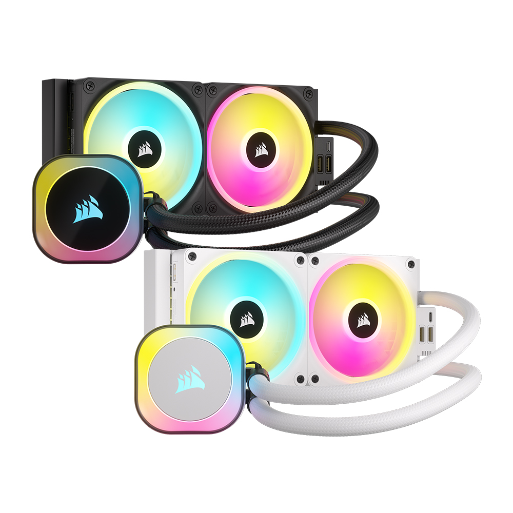 CORSAIR iCUE LINK H100i RGB (블랙)_이미지