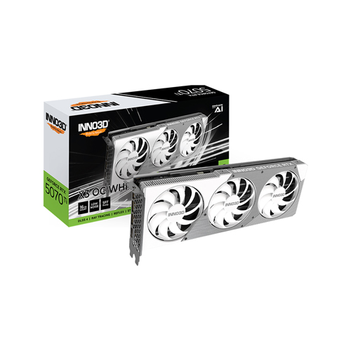 INNO3D 지포스 RTX 5070 Ti OC D7 16GB X3 WHITE_이미지