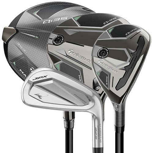 테일러메이드 Qi35 MAX / 미즈노 JPX925 포지드 조합 풀세트