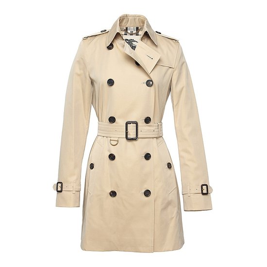 버버리 켄징턴 미드 트렌치코트 3900461 70500