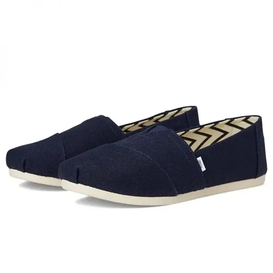 TOMS 우먼 클래식 에스파드리유 헤리티지 캔버스 네이비 1 1017722_이미지